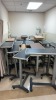 LOT OF OVERBED TABLES - 3