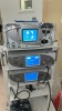 ARTHREX SURGERY SYSTEM TO INCLUDE: ARTHREX AR-6480 DUALWAVE FLUID MANAGEMENT SYSTEM, ARTHREX AR-8305 RESECTION CONSOLE, ARTHREX AR-9800 SYNERGY RF BIPOLAR ABLATION W/ FOOTSWITCHES ON CART - 4