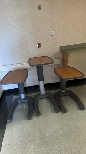 LOT OF STRYKER OVERBED TABLES X3