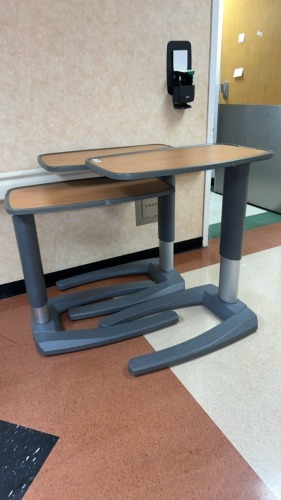 LOT OF STRYKER OVERBED TABLES X3