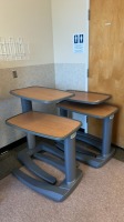LOT OF STRYKER OVERBED TABLES X4