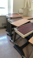 LOT OF STRYKER OVERBED TABLES