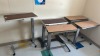 LOT OF OVERBED TABLES - 2