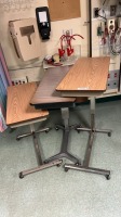 LOT OF OVERBED TABLES X3
