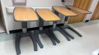 LOT OF STRYKER OVERBED TABLES X4