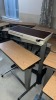 LOT OF OVERBED TABLES - 2