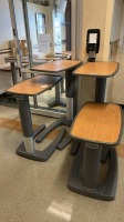 LOT OF STRYKER OVERBED TABLES (QTY 4)