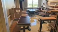 LOT OF OVERBED TABLES