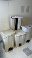 LOT OF TRASH BINS X10