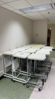 LOT OF LINEN CARTS