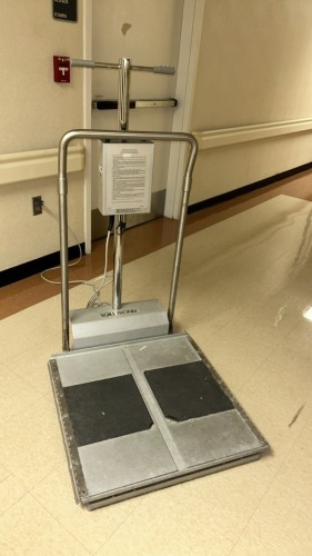 SCALE-TRONIX PATIENT SCALE