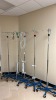 LOT OF IV POLES X5 - 2