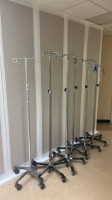 LOT OF IV POLES X6