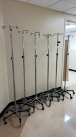 LOT OF IV POLES X6