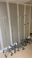 LOT OF IV POLES X6