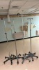 LOT OF IV POLES X4