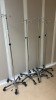 LOT OF IV POLES X4