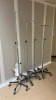 LOT OF IV POLES X4