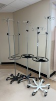LOT OF IV POLES X3