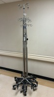 LOT OF IV POLES X4