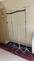 LOT OF IV POLES X4