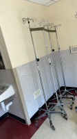 LOT OF IV POLES X4