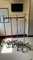 LOT OF IV POLES X4