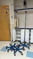 LOT OF IV POLES X3