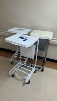 LOT OF LINEN CARTS