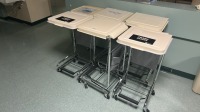 LOT OF LINEN CARTS X6