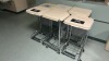 LOT OF LINEN CARTS X6