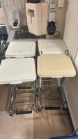 LOT OF LINEN CARTS X4