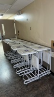 LOT OF LINEN CARTS X13