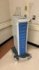 MEDICAL SOLUTIONS RUBBERMAID MED CART