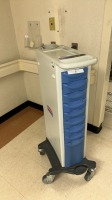 MEDICAL SOLUTIONS RUBBERMAID MED CART