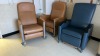 LOT OF RECLINERS X3