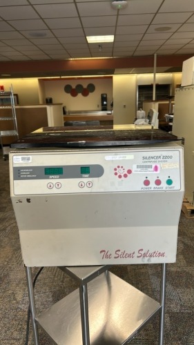 THE SILENT SOLUTION SILENCER 2200 CENTRIFUGE