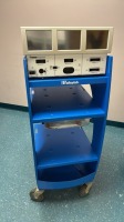 VALLEYLAB FORCETRIAD ESU SYSTEM W/ FOOTSWITCH ON CART