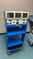 VALLEYLAB FORCETRIAD ESU SYSTEM ON CART