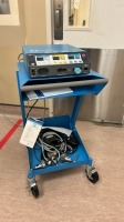 VALLEYLAB FX ESU SYSTEM W/ FOOTSWITCH ON CART