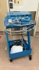 VALLEYLAB FX ESU SYSTEM W/ FOOTSWITCH ON CART - 4