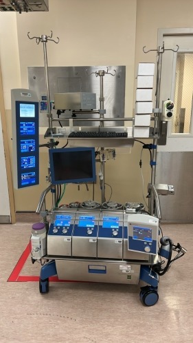 SORIN STOCKERT S5 BLOOD PERFUSION SYSTEM 1 W/ 4 ROLLER PUMPS