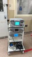 ARTHREX SURGERY SYSTEM TO INCLUDE: ARTHREX AR-6480 DUALWAVE FLUID MANAGEMENT SYSTEM, ARTHREX AR-8305 RESECTION CONSOLE, ARTHREX AR-9800 SYNERGY RF BIPOLAR ABLATION ON CART
