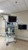 OLYMPUS 190 ENDOSCOPY TOWER SYSTEM TO INCLUDE: NDS CANDUCTOR, OLYMPUS OEP-5 DIGITAL COLOR PRINTER, OLYMPUS EVIS-EXERA III CV-190 VIDEO PROCESSOR, OLYMPUS EVIS EXERA III CLV-190 LIGHT SOURCE ON IDI CART