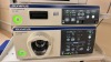OLYMPUS 190 ENDOSCOPY TOWER SYSTEM TO INCLUDE: NDS CANDUCTOR, OLYMPUS OEP-5 DIGITAL COLOR PRINTER, OLYMPUS EVIS-EXERA III CV-190 VIDEO PROCESSOR, OLYMPUS EVIS EXERA III CLV-190 LIGHT SOURCE ON IDI CART - 6
