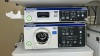OLYMPUS 190 ENDOSCOPY TOWER SYSTEM TO INCLUDE: OLYMPUS EVIS EXERA III CLV-190 LIGHT SOURCE, OLYMPUS EVIS EXERA III CV-190 VIDEO PROCESSOR, OLYMPUS UCR REGULATION UNIT, OLYMPUS OFP ENDOSCOPIC FLUSHING PUMP ON CART - 3