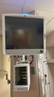 GE D19KT ENDOSCOPY MONITOR W/ MODULE RACK