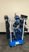 STERIS ACCESSORY CART W/ STIRRUPS