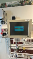 GE CDL1541A PATIENT MONITOR W/ GE MODULE RACK