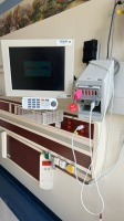 GE CDL1541A PATIENT MONITOR W/ GE MODULE RACK